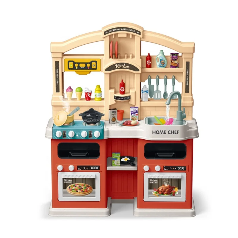 EPT игрушки, новые пластиковые игрушки для ролевых игр, набор кухонной посуды, игрушки, кухонный набор с распылителем, игрушка с функцией хранения для детей