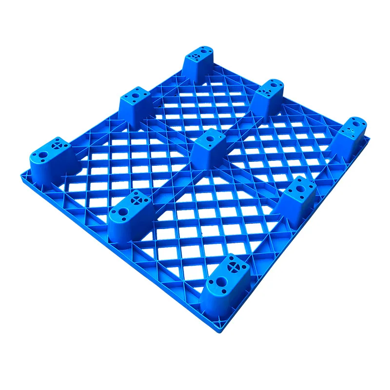 wholesale factory price 1200x800x140 mm mesh deck nestable HDPE material 9 feet plastic pallet for packing and transportation