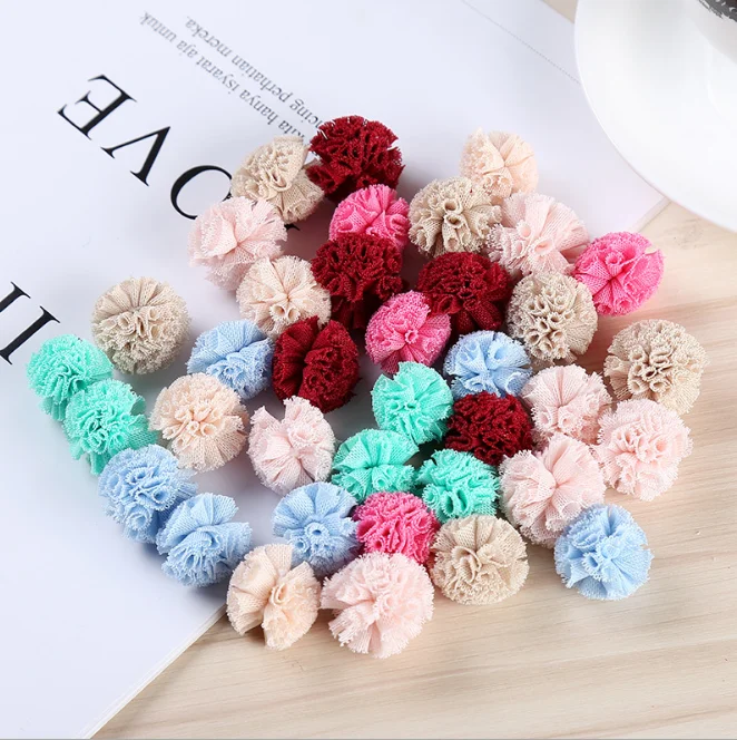 
New Polyester Customized Colorful Decorations Craft Fur Pom Pom Balls 