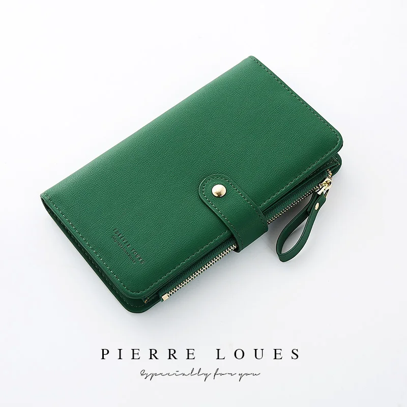 Front Pocket classical thin MInimalist Rfid PU Slim wallet