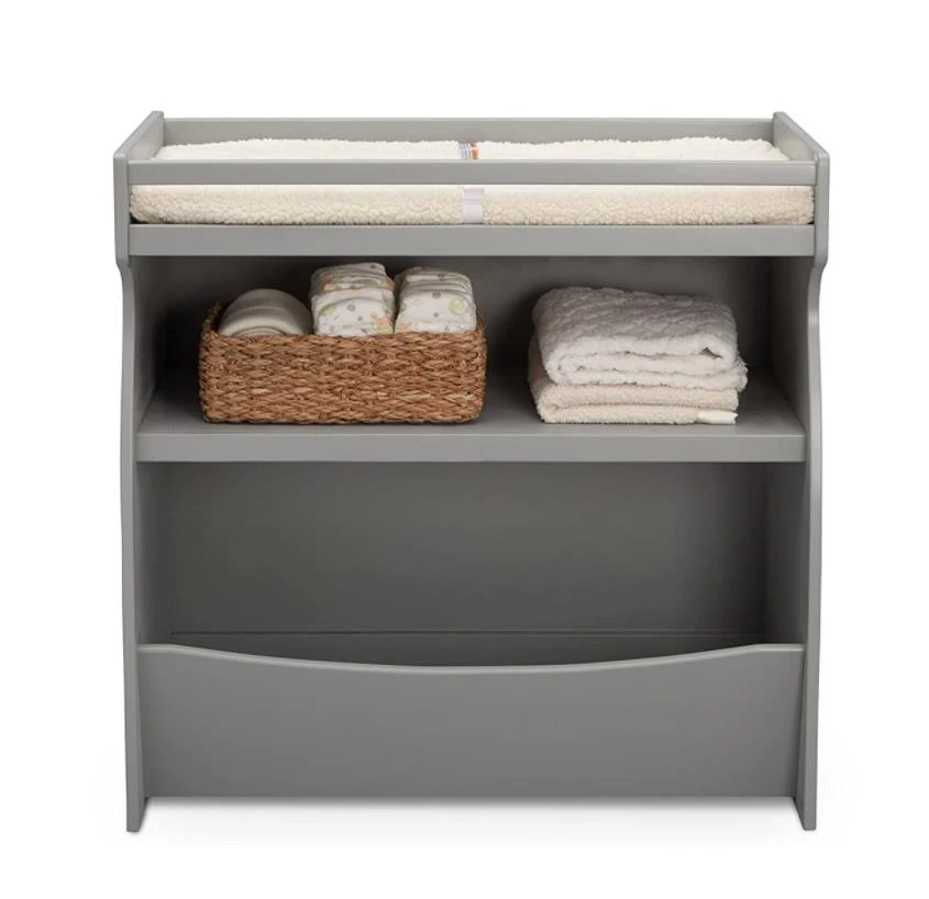 
Baby Changing Table, Infant Diaper Changing Table Organization, Newborn Nursery Station with Pad 