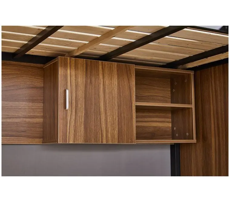 Professional manufacture modern school dormitory bed loft apartment furniture bunk bed