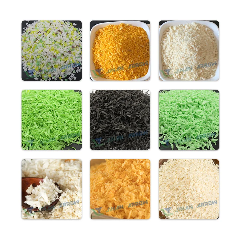 Fully Automatic Panko Food Breadcrumb Process Breadcrumbs Manufacturer