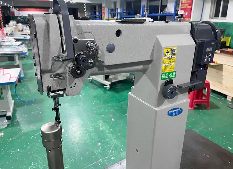 Raynian-8365B high post industrial sewing machine, used for sewing luggage leather industry walking foot sewing machine