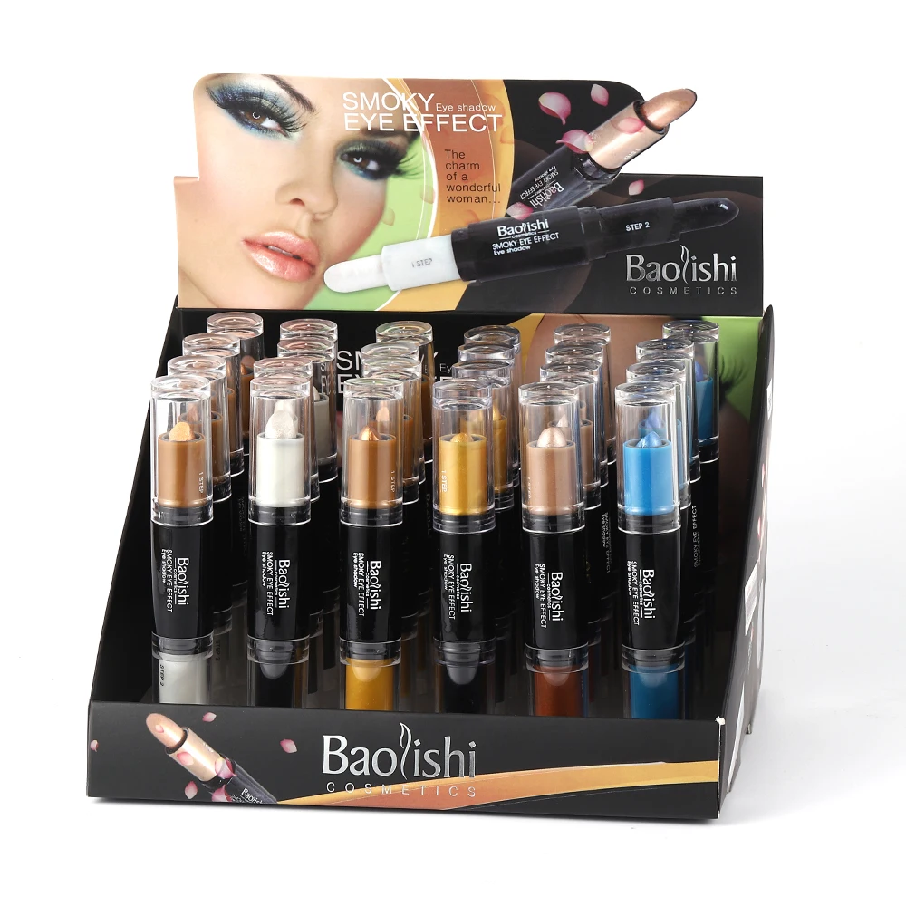 Hot Selling 2 Colors Bronzer & Highlighter Pen Mineral Vegan Carnauba Wax Shimmer Highlight Contour Pen For Face & Body Beauty