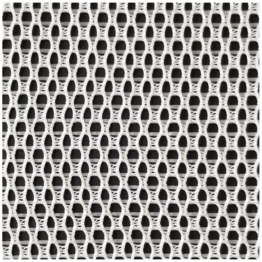 Оптовая продажа промышленного использования белый 1000D 100% полиэстер трикотажная базовая ткань