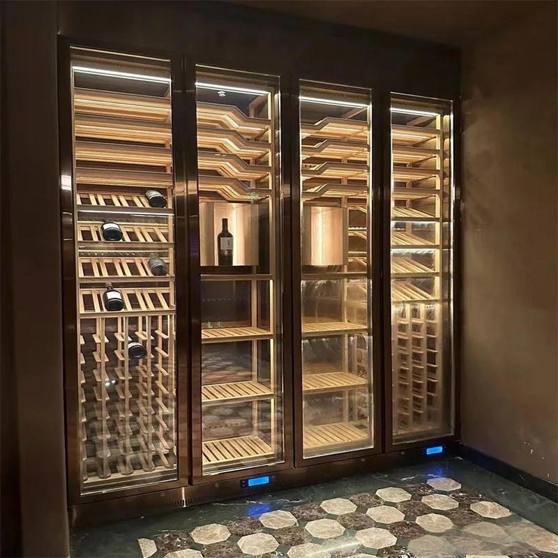 wine display cabinet cigar showcase holder metal wine cellar countertop wine glass transportation rack