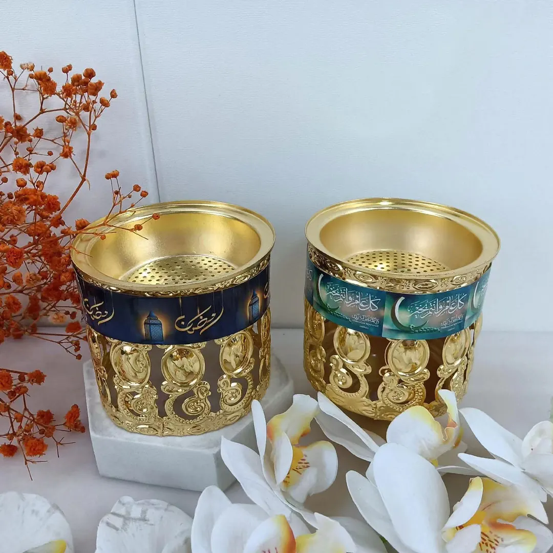 Minimalist Natural Home office fragrance resin Bakhoor Middle Eastern Arabic incense burner decoration desktop accessories