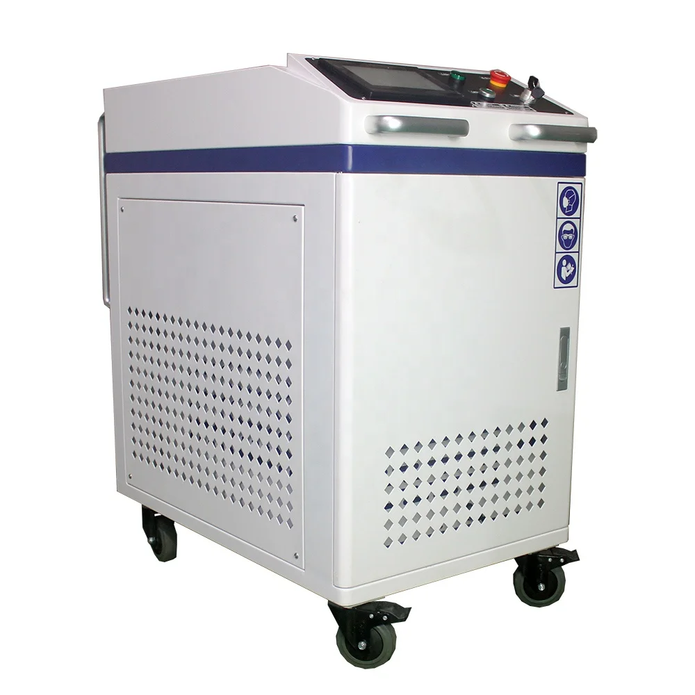 KEYI Handheld Continuous 1000W 2000W 3000W Handheld Fiber Laser Cleaning Machine Paint Laser Rust Removing Cleaner Machine Price