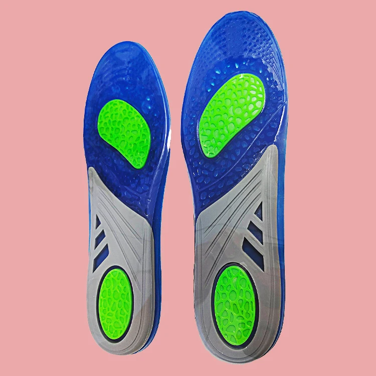 Silicone GEL Insoles Orthotic Arch Support Sport breathable honeycomb Foot insole
