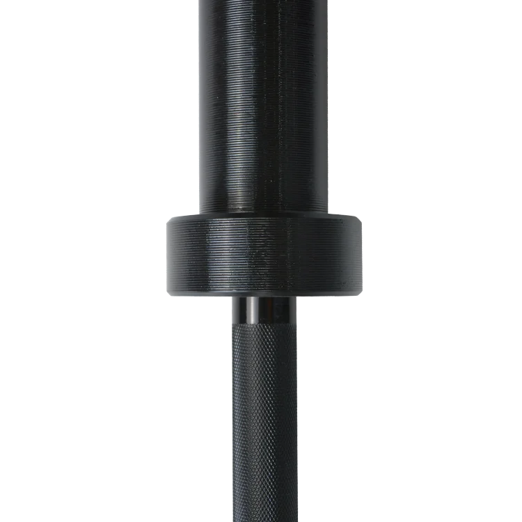 Black zinc barbell IWF weight lifting bar hard chrome barbells weight lifting 20kg barbell bar 7ft