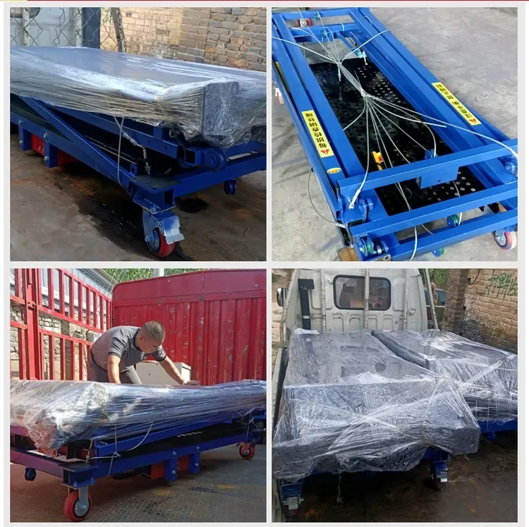 Electric pipe aluminium scaffolding mobile scissor lift platform construction falsework supplier prop staging custom