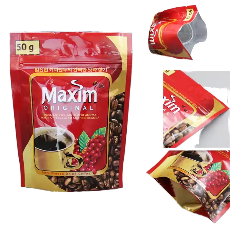 PACK Custom 5LB/5KG/10KG Coffee Beans Vacuum Bag Moisture-Proof Valve Bag Big Size Wholesale Food Industrial Coffee Factories