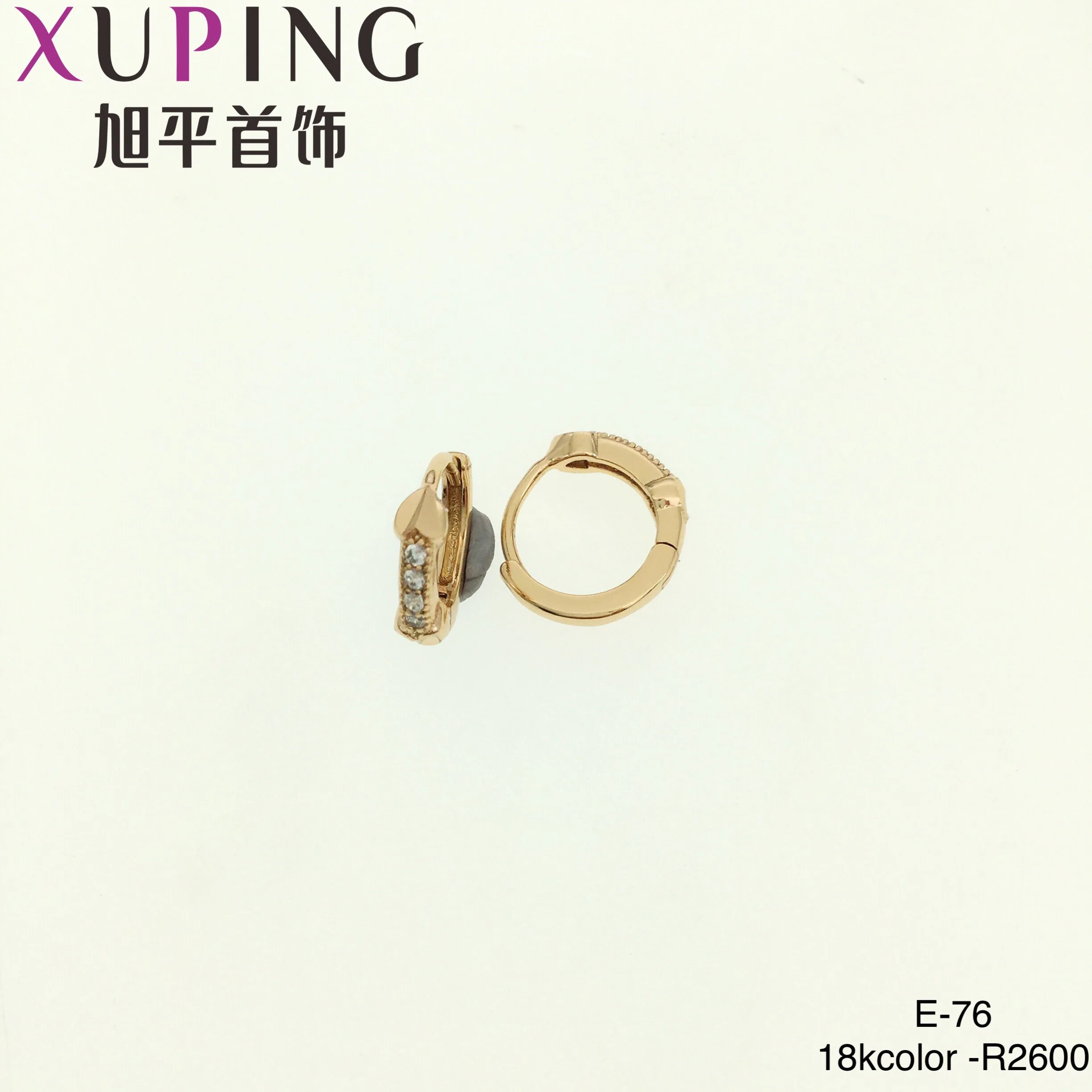a01 xuping hot sale earrings women jewelry gold plated drop earrings