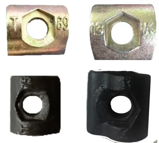 Elevator  guide rail guide rail clip Fishplate screw for Fishplate