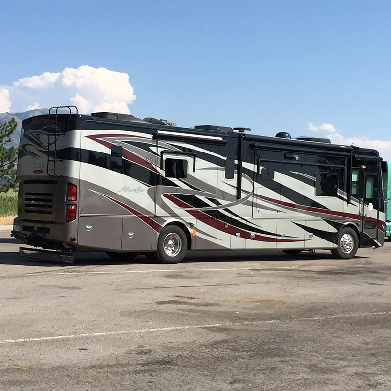 Пользовательская пленка для автомобиля RV, декоративная наклейка, наклейки на Автомобиль RV, грузовик