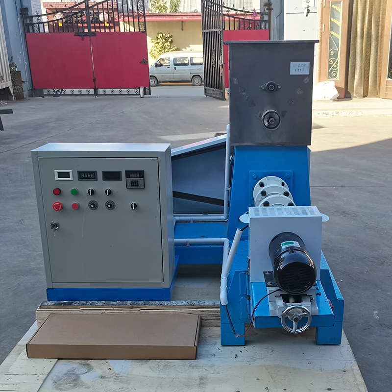 Animal feed production line pet cat dry dog food making machine animal feed pellet mill