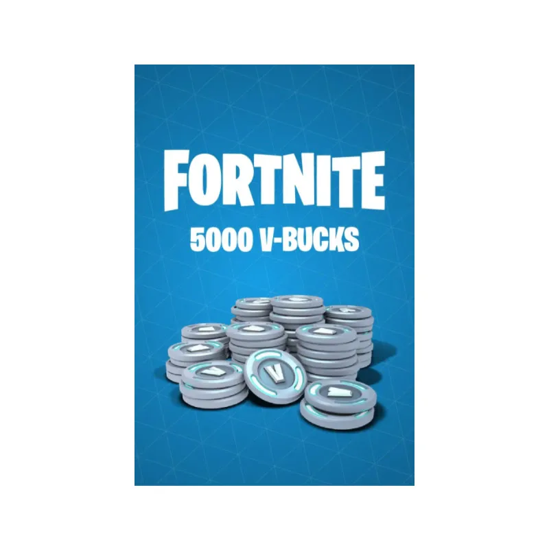 5000 подарочная карта V-Bucks для глобального обслуживания