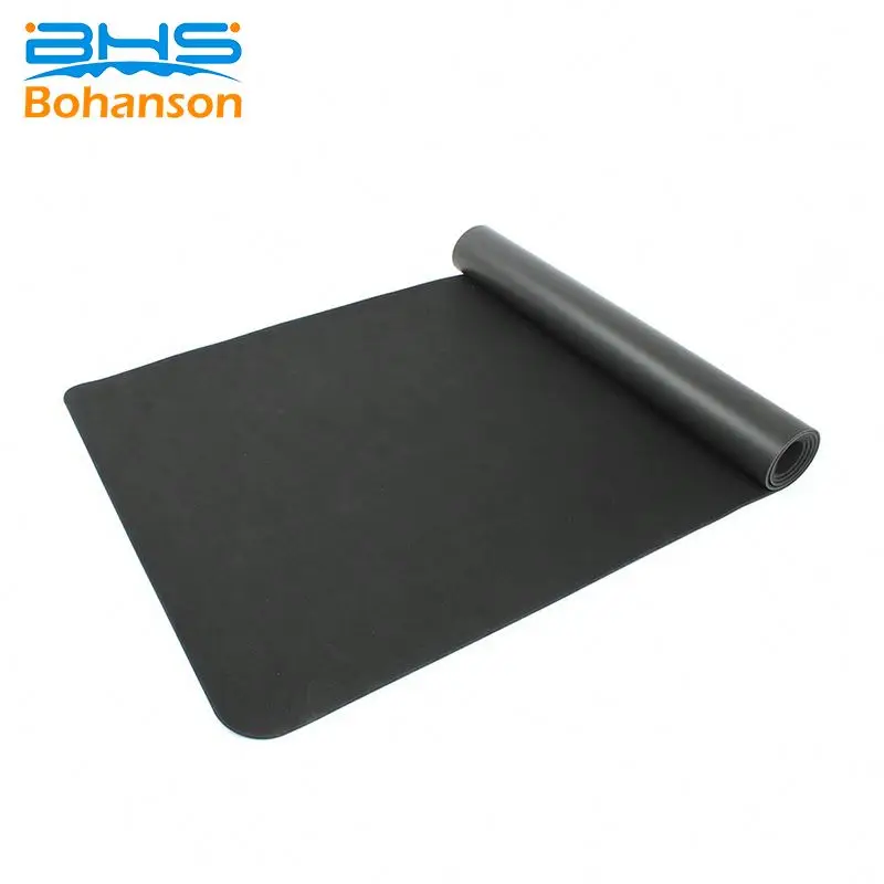 Manufacturer Fitness Gym Pilates Exercise Eco Friendly UV Print Natural Rubber Black PU Yoga Mat, Custom Yoga Block Bag Set