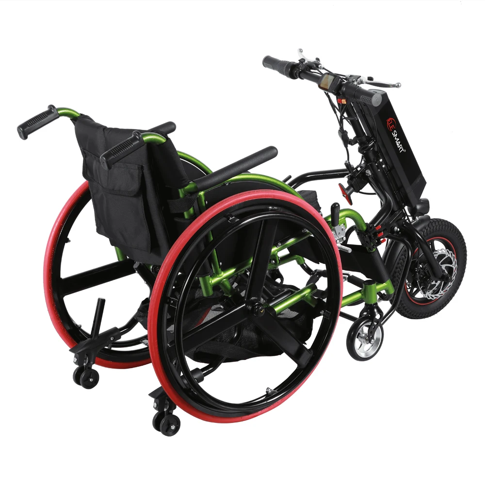 CNEBIKES 36v 350w 8ah/10.4/11.6/14ah Electric Scooters Wheelchair Attachmant Electric Handbike Handcycle For Wheelchair