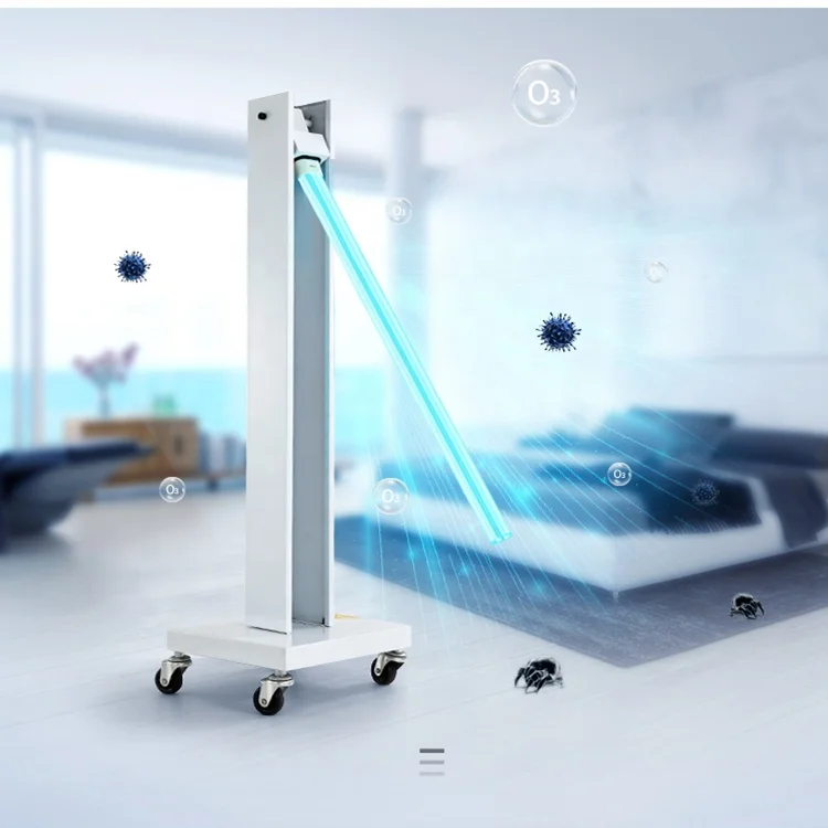 150W UV Ozone Sterilizer With Ultraviolet Sanitizing Eliminator Germicidal Lamp UV Light Remote Control