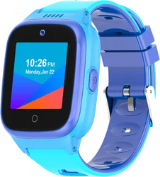 4G Kids Phone Watch GPS+LBS Tracking Positioning Video Call SOS Kids Anti-lost Waterproof Phone Smartwatch