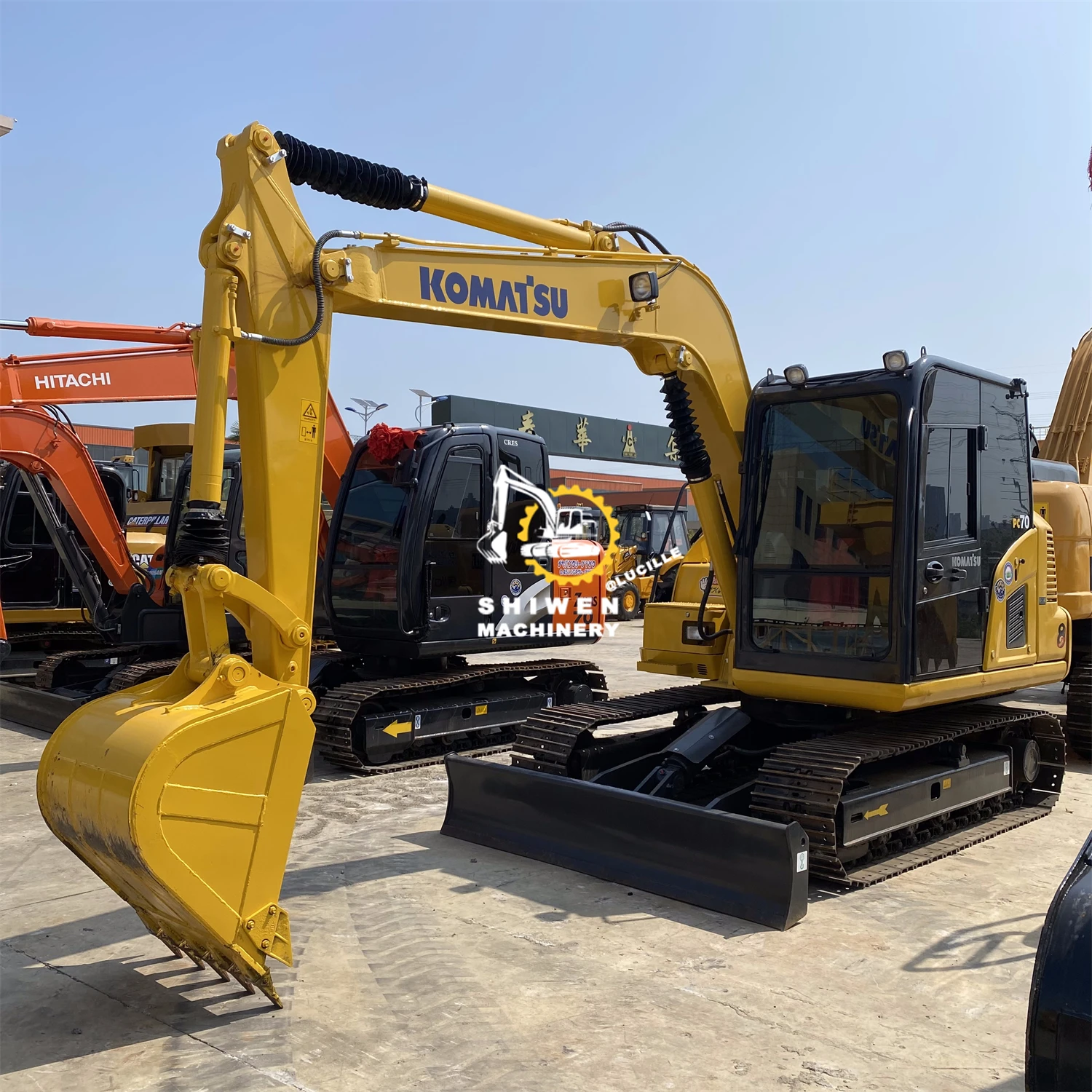 Super Komatsu PC70 Used Crawler Excavator mini secondhand Komatsu PC70 PC35 PC55 PC56 on hot sale in stock