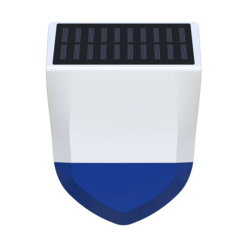Waterproof home security system wireless alarm sirene horn buzzer wifi tuya solar outdoor siren