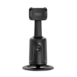 Portable 360 Degree Smart Follow Automatic Face Body Tracking Mobile Phone Mount Holders for Live Vlog