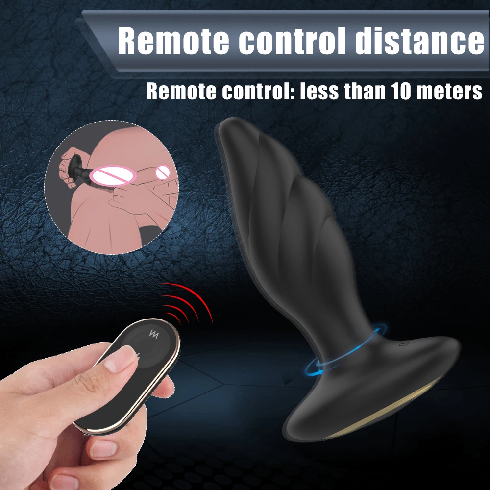 Manufacturer New Wireless Remote Control Electro Buttplug Anal Toys Butt Plug Anal Pour Femme Hommes for Female