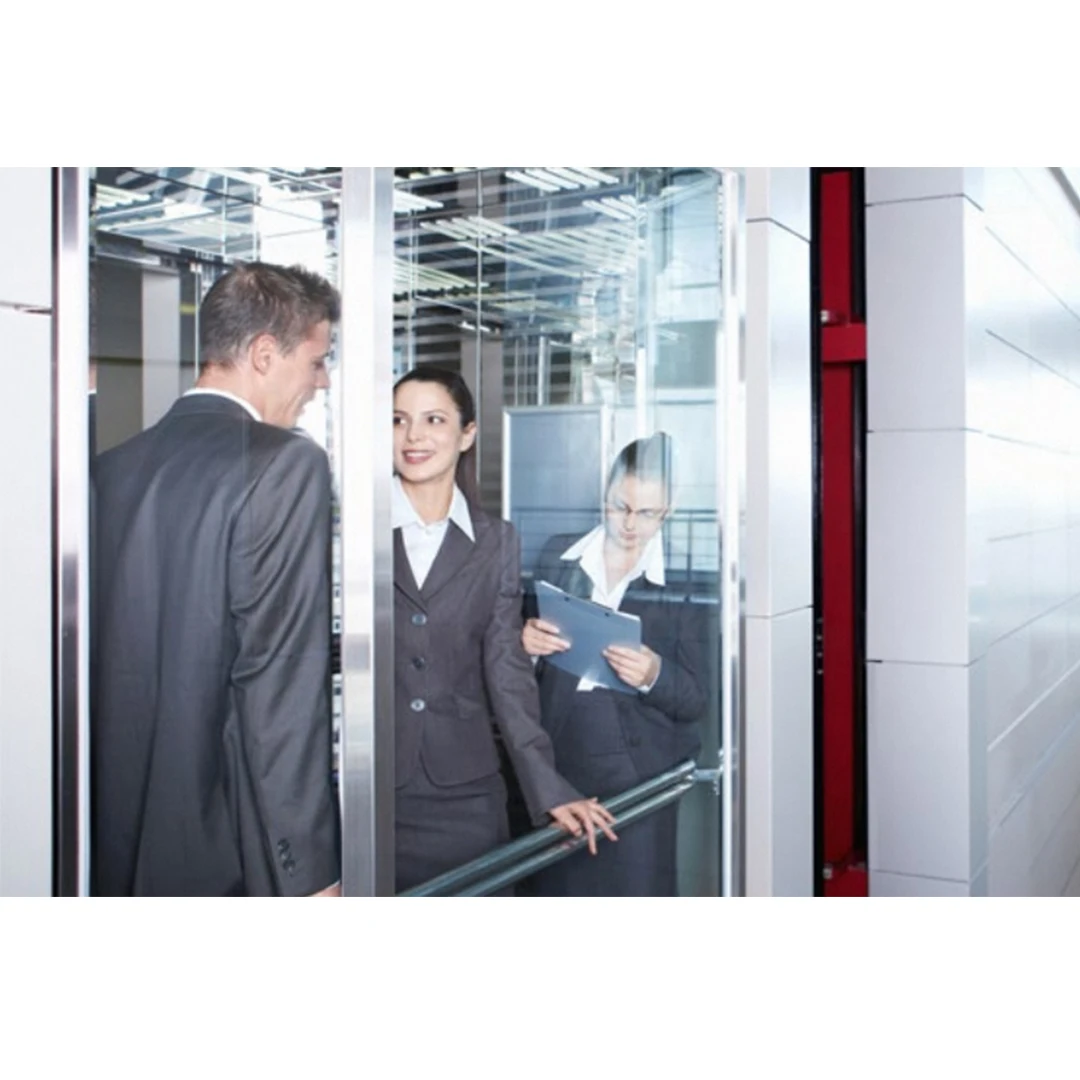 Safety Large Capacity Elevator Square/Round Panoramic Glass Elevator Capsule Lift Elevator