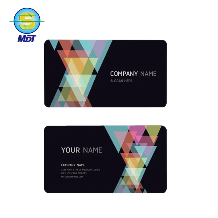 DU Custom made business gift VIP plastic pvc tailor cards