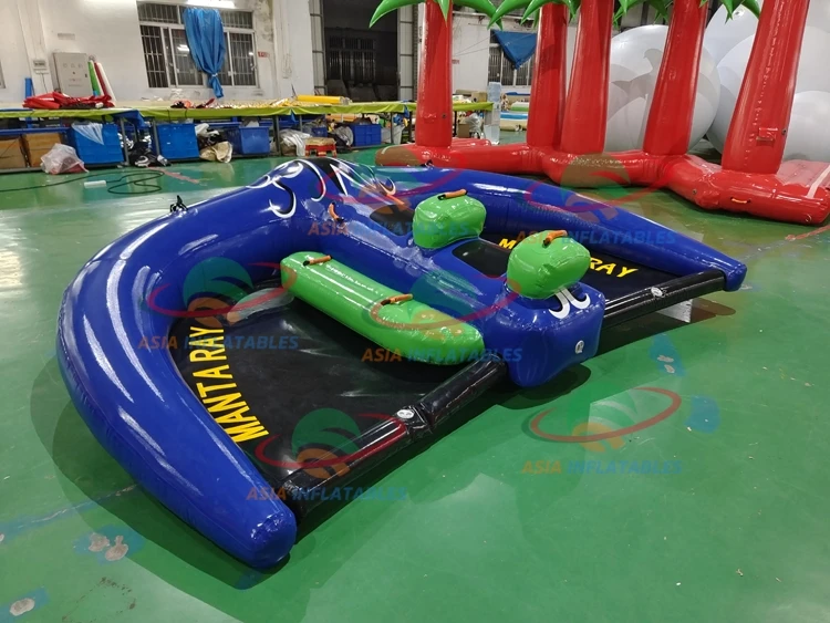Water ski boat toys towable flying Inflatable Ray Manta