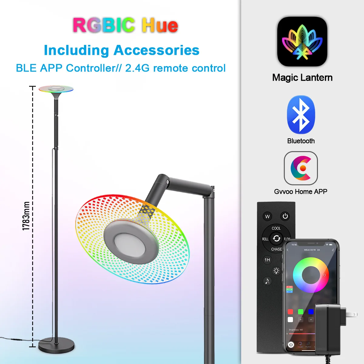 design wholesale modern bedroom living room corner rgb lamp dc12v 3.5w rgbcw rgb led corner floor lamp