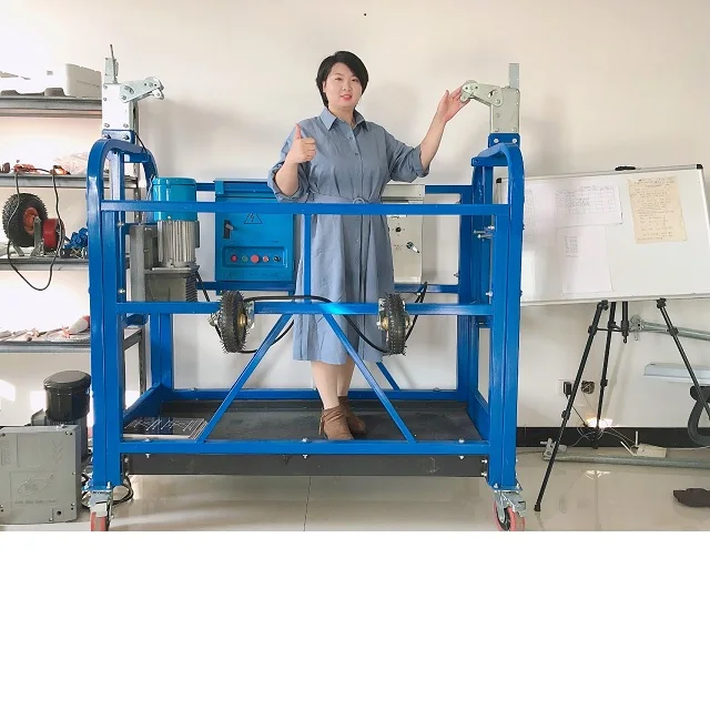 Building Construction windows cleaning cradle ZLP630 high rise building lifting working platform