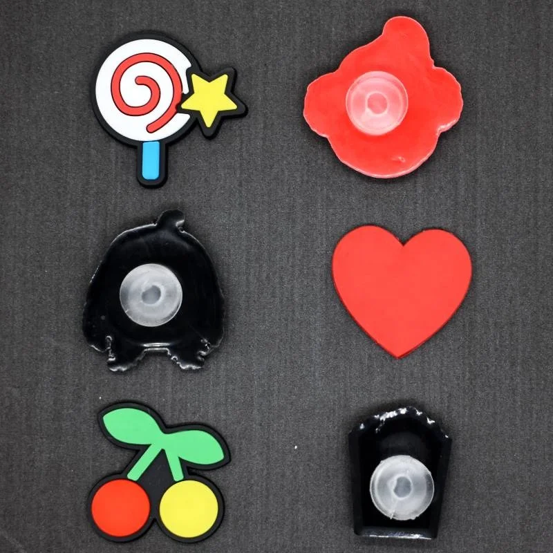 Wholesale Plastic Button Transparent Buckles Parts Accessories Fit for DIY Clog Shoe Charms