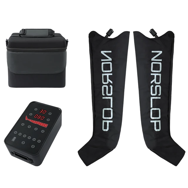 2021 new design  portable 5000 mAh lithium battery air compression boots recovery shoulder  leg massager   A01 sports recovery