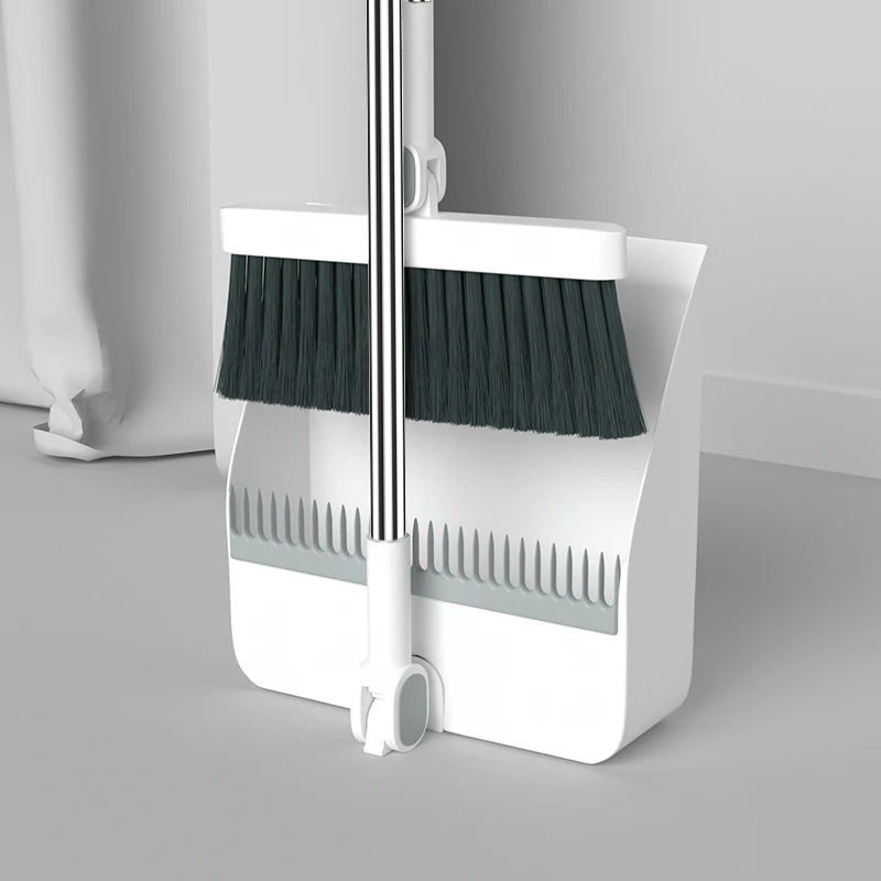 Hot Selling Cleaning Supplies Foldable Broom and Dustpan Set Plastic Brooms &