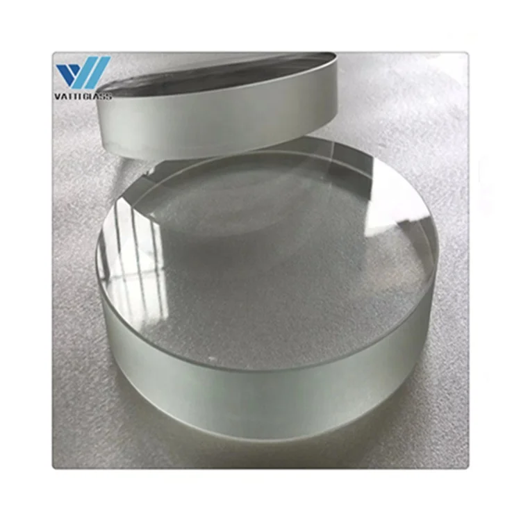 Ultra thick telescope mirror blanks borosilicate glass
