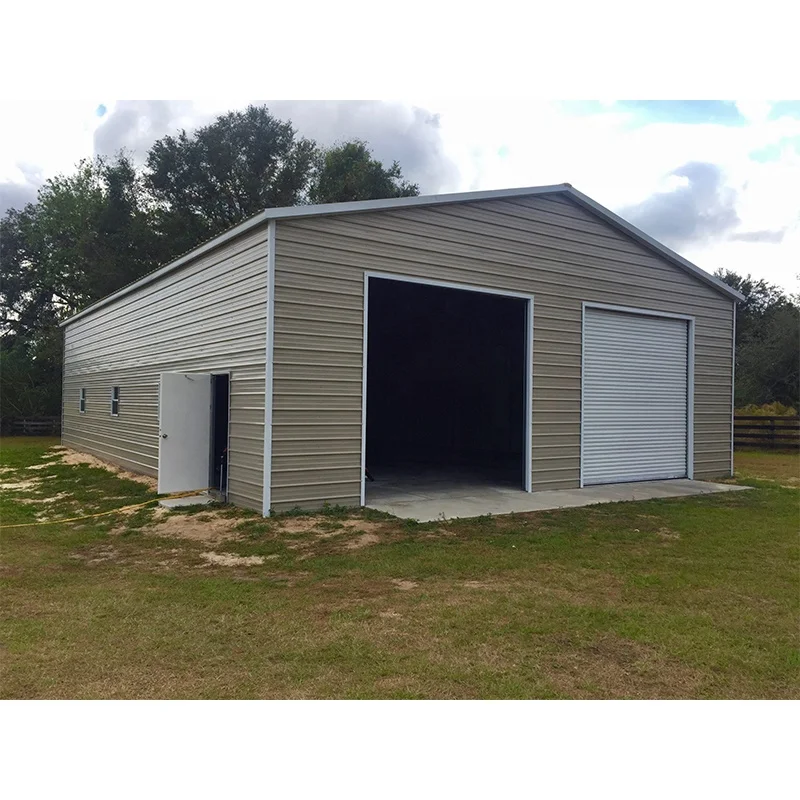 modern design steel double carports/cheap metal garage