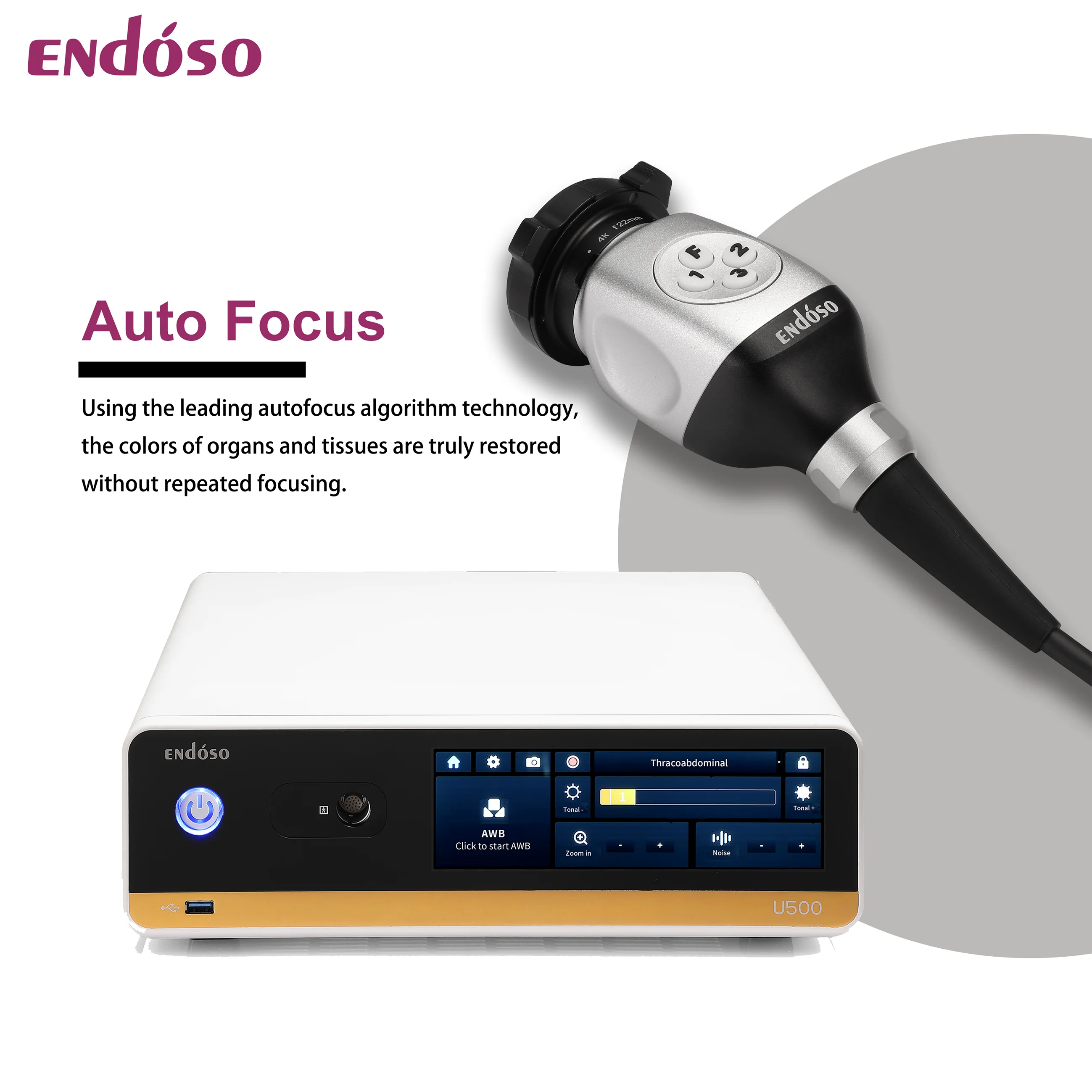 Touchscreen Medical Imaging Equipment 7 inch Endoscope System 4k Endoscope Camera for Laparoscopy ENT Athroscopy  with CE