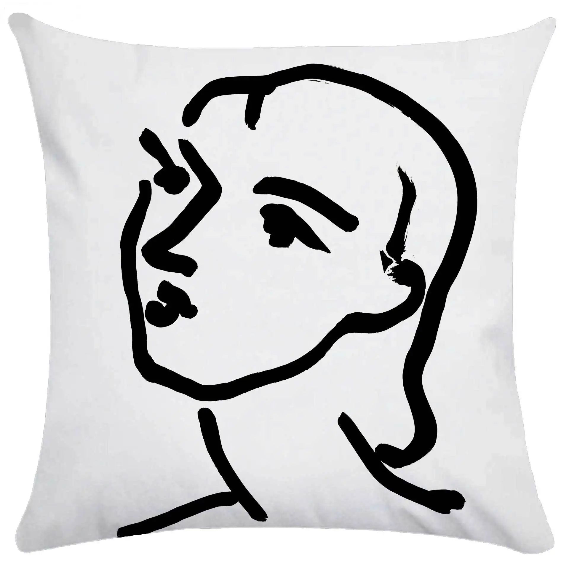 cushion covers for sofa square pillow cover retro art abstract washable stain-resistant floral wholesale cushion covers