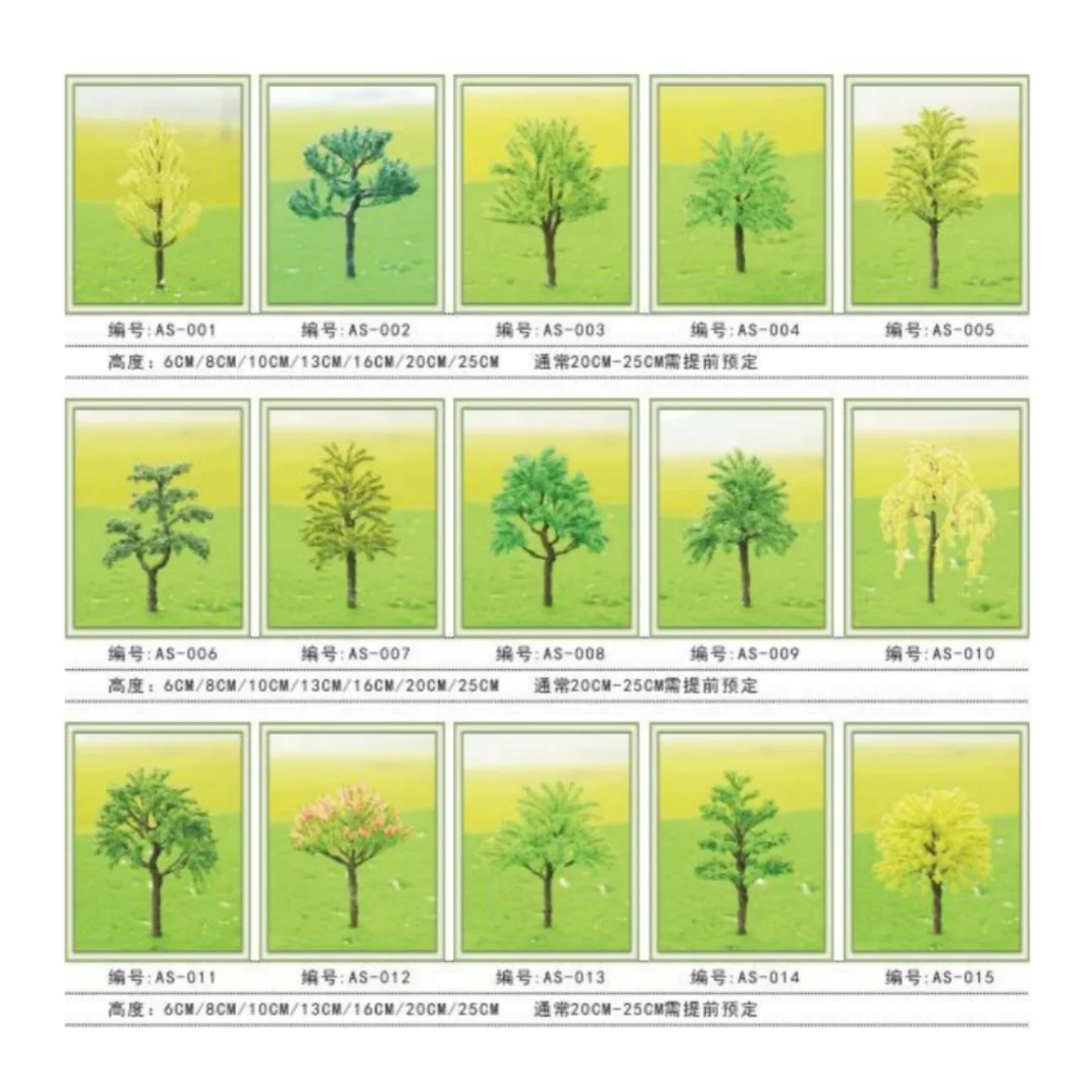 Architectural Model tree Making tree for building model