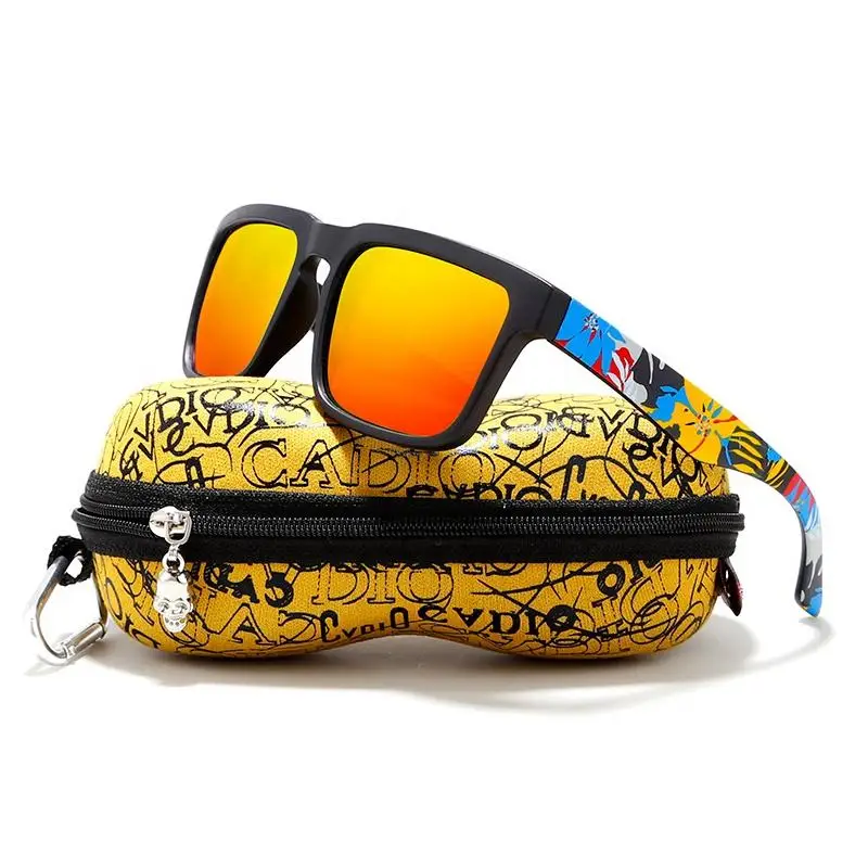 Unisex Pc Frame UV400 Mirrored Men Square Sport, Polarized Sunglasses