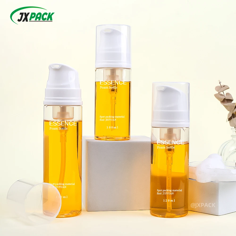 Eco friendly  Soap Foaming Bottle Cosmetic Dispenser Foam Pump Plastic Bottle Travel Empty Container