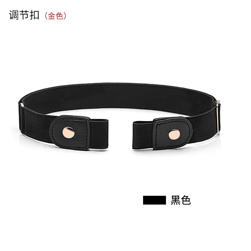 Jeans comfortable invisible adjustable Buckle Free Elastic Stretch Waist Belt ceinture No Buckle for Women jean pants easy belts