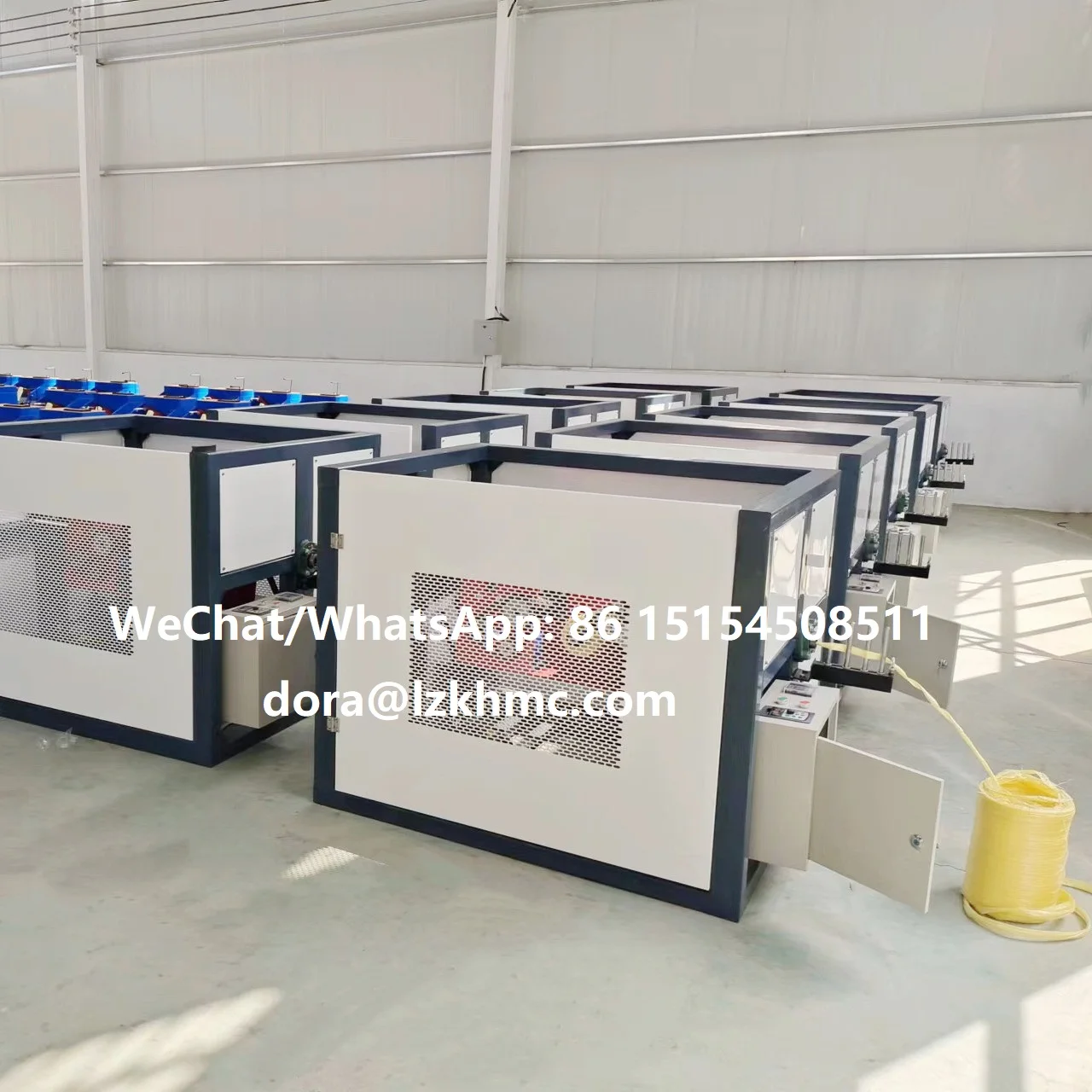 PP Rope Twisting Machine Plastic Rope Twisted Twine Spool Winding Machine