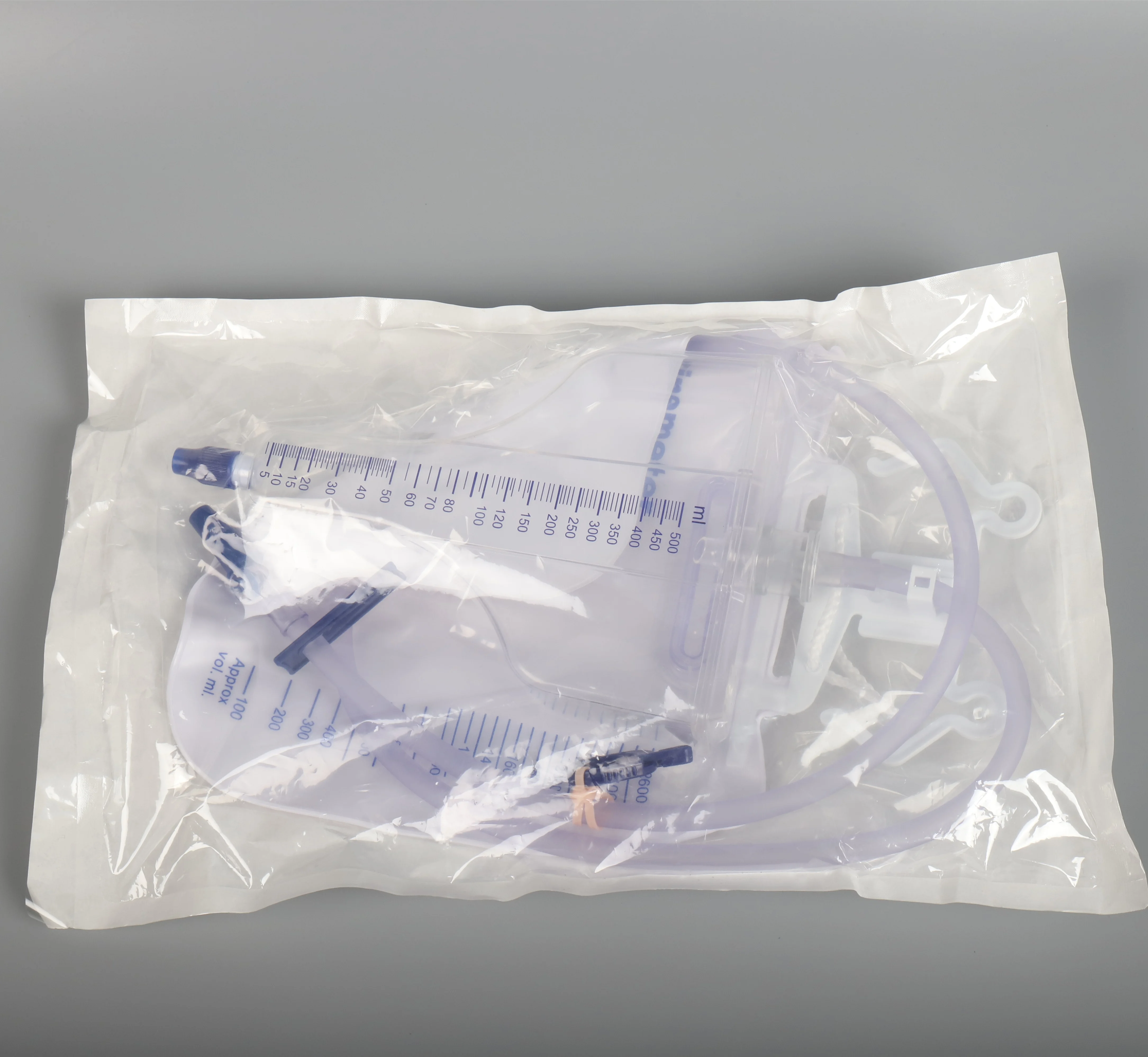 2600cc+500cc Medical Urimeter/urine bag/Urine meter with 1 chamber