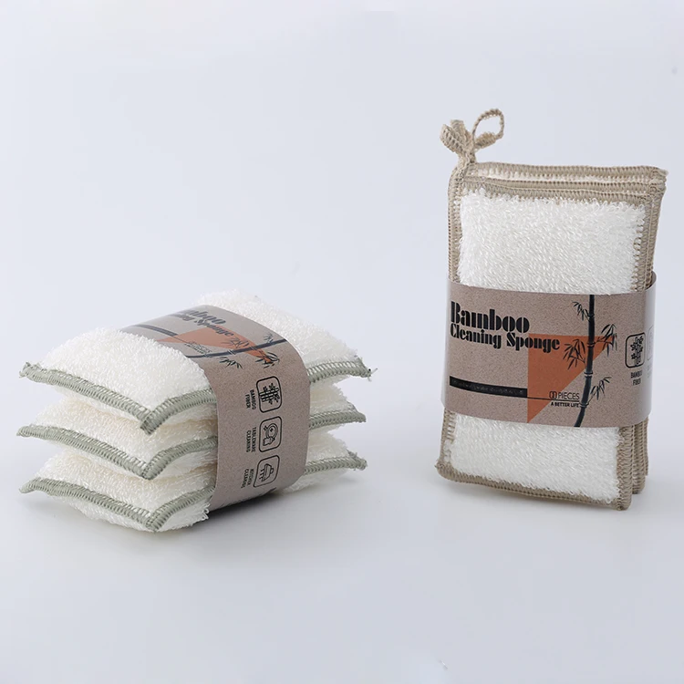 Лидер продаж Amazon, очищающая губка, многоразовая губка для мытья посуды, кухонная губка