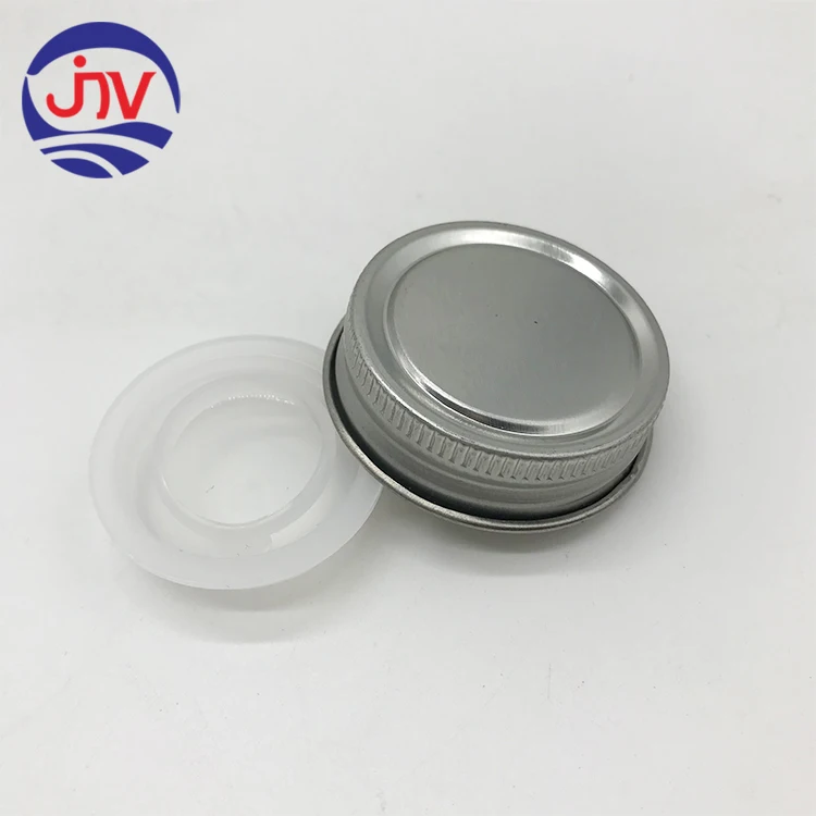 Dia28mm metal screw cap with plastic spout cap for metal tin cans